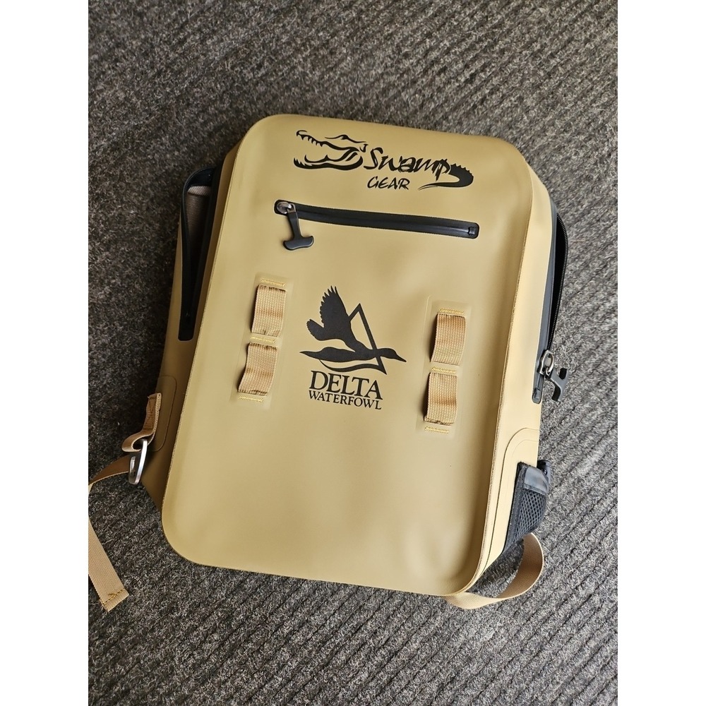 Delta Waterfowl Waterproof Backpack Swamp Gear Bag Molle Banded New